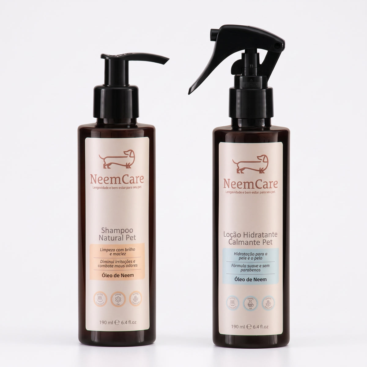 Kit Pelo & Pele | Shampoo e Hidratante NeemCare