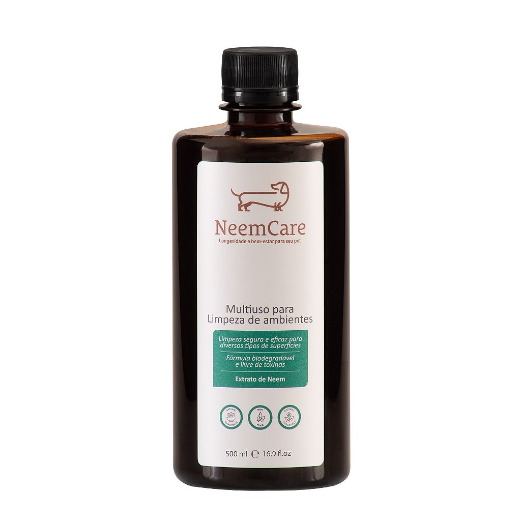 Multiuso com Extrato de Neem contra Pulgas Limpeza Eficiente para Seu Ambiente